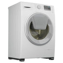 vidaXL Mosógépállvány 2 pcs Fekete 72 x 5 x 4.5 cm Acél