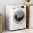 vidaXL Mosógépállvány 2 pcs Ezüst 72 x 5 x 4.5 cm Acél