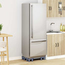 vidaXL Mosógép Alap Szürke 67 x 67 x 12 cm Fém