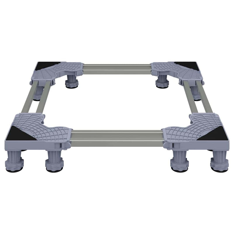 vidaXL Mosógép Alap Szürke 67 x 67 x 12 cm Fém