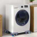 vidaXL Mosógépállvány Szürke 66 x 66 x 12 cm Fém