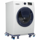 vidaXL Mosógépállvány Szürke 66 x 66 x 12 cm Fém