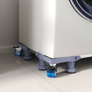 vidaXL Mosógépállvány Szürke 67 x 67 x 12 cm Fém