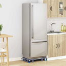 vidaXL Mosógépállvány Szürke 67 x 67 x 12 cm Fém