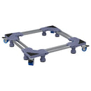 vidaXL Mosógépállvány Szürke 67 x 67 x 12 cm Rozsdamentes acél