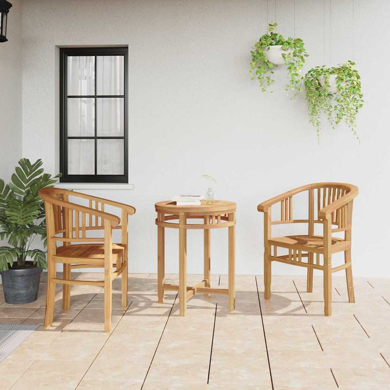 vidaXL Kerti székek 2 pcs Barna 63 x 58 x 89 cm Tömör tíkfa