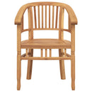 vidaXL Kerti székek 2 pcs Barna 63 x 58 x 89 cm Tömör tíkfa