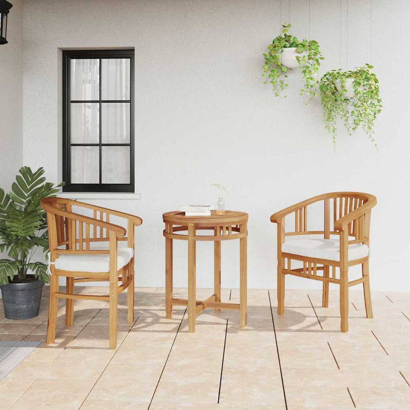 vidaXL Kerti székek 2 pcs Barna 63 x 58 x 89 cm Tömör tíkfa
