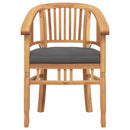 vidaXL Kerti székek 2 pcs Barna 63 x 58 x 89 cm Tömör tíkfa