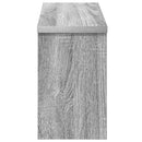 vidaXL Fali Kabáthorog polcokkal Szürke Sonoma 50 x 16 x 26 cm Faanyag