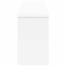 vidaXL Fali Kabáthorog polcokkal Fehér 75 x 16 x 26 cm Faanyag