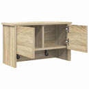 vidaXL Fali Kabáthorog polcokkal Sonoma tölgy 50 x 20 x 30 cm Faanyag