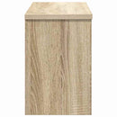 vidaXL Fali Kabáthorog polcokkal Sonoma tölgy 50 x 20 x 30 cm Faanyag