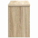 vidaXL Fali Kabáthorog polcokkal sonoma tölgy 50 x 20 x 30 cm Faanyag