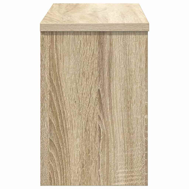 vidaXL Fali Kabáthorog polcokkal sonoma tölgy 50 x 20 x 30 cm Faanyag