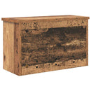 vidaXL Fali Kabáthorog polcokkal Öreg fa 50 x 20 x 30 cm Faanyag