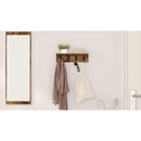vidaXL Fali Kabáthorog Füstölt tölgy 40 x 10,5 x 10,5 cm Faanyag