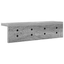 vidaXL Fali Kabáthorog Szürke Sonoma 40 x 10,5 x 10,5 cm Faanyag