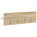 vidaXL Fali Kabáthorog sonoma tölgy 60 x 10.5 x 18 cm Faanyag