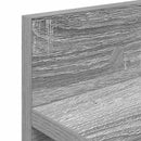 vidaXL Fali Kabáthorog Szürke sonoma 80 x 10.5 x 18 cm Faanyag