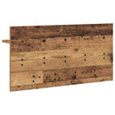 vidaXL Fali Kabáthorog polcokkal Öreg fa 80 x 40 x 12 cm Faanyag