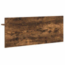 vidaXL Fali Kabáthorog polcokkal tárolóval Füstölt tölgy Faanyag