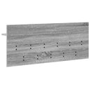 vidaXL Fali Kabáthorog Szürke Sonoma 100 x 40 x 12 cm Faanyag