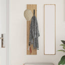vidaXL Fali Kabáthorog Artisan tölgy 20 x 1,5 x 100 cm Faanyag