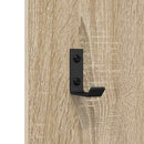 vidaXL Fali Kabáthorog sonoma tölgy 30 x 1.5 x 80 cm Faanyag