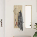 vidaXL Fali Kabáthorog sonoma tölgy 30 x 1.5 x 80 cm Faanyag