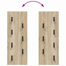 vidaXL Fali Kabáthorog sonoma tölgy 30 x 1.5 x 80 cm Faanyag