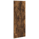 vidaXL Fali Kabáthorog Füstölt tölgy 30 x 1,5 x 80 cm Faanyag