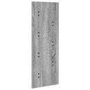 vidaXL Fali Kabáthorog Szürke Sonoma 30 x 1,5 x 80 cm Faanyag