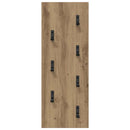 vidaXL Fali Kabáthorog kézműves tölgy 30 x 1.5 x 80 cm Faanyag