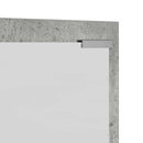 vidaXL Fali Kabáthorog Falra szerelhető Beton Szürke 100 x 10 x 100 cm