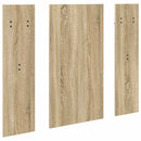 vidaXL Fali Kabáthorog tárolóval sonoma tölgy 96 x 1.5 x 90 cm Faanyag