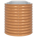 vidaXL Emelt Ágy Barna 400 x 80 x 81 cm Acél