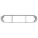 vidaXL Emelt Ágy Barna 400 x 80 x 81 cm Acél