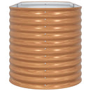 vidaXL Kerti magaságyás Barna 240 x 80 x 81 cm Acél