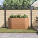 vidaXL Emelt Ágy Barna 160 x 80 x 81 cm Acél