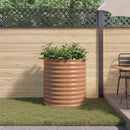 vidaXL Emelt Ágy Barna 80 x 80 x 81 cm Acél