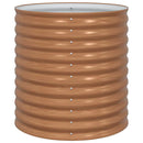 vidaXL Emelt Ágy Barna 80 x 80 x 81 cm Acél