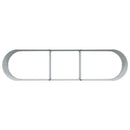 vidaXL Kerti magaságyás Barna 320 x 80 x 44 cm Acél