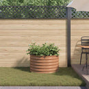 vidaXL Emelt Ágy Barna 80 x 80 x 44 cm Acél