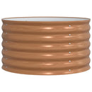 vidaXL Emelt Ágy Barna 80 x 80 x 44 cm Acél