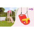 vidaXL Baba hinta 2 pcs Piros 36 x 43 x 42 cm Műanyag