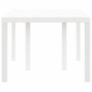 vidaXL Kerti Asztal Fehér 150 x 100 x 73 cm polirattan