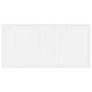 vidaXL Kerti Asztal Fehér 200 x 100 x 73 cm polirattan