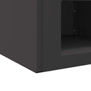 vidaXL Tűzrakó Fekete 50 x 50 x 40 cm Acél