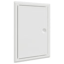 vidaXL Hozzáférési panel Fehér 33,5 x 23 x 3 cm Acél